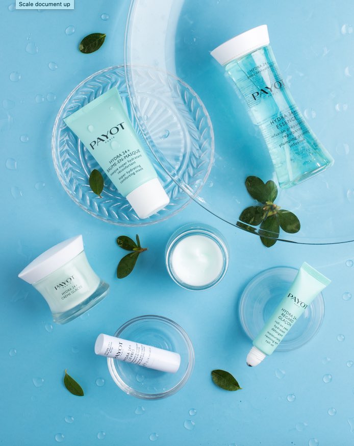 Payot's bath and shower beauty range